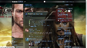 Facebook Skin / Facebook Layout / Facebook Background Pirates of the Caribbean: On Stranger Tides
