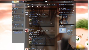Facebook Skin / Facebook Theme / Facebook Background / facebook layout Beelzebub