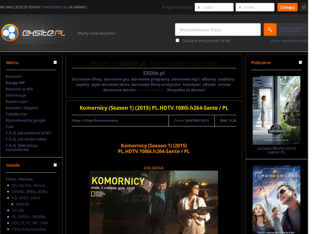 exsite.pl   ciemna wersja