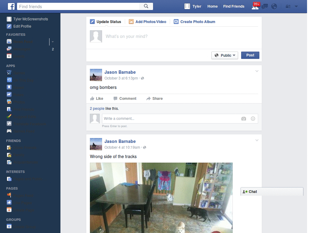 Facebook 2014 (Large monitors)