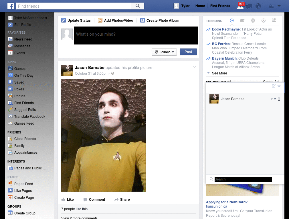 Nuevo fondo para facebook para Marina Fernandez