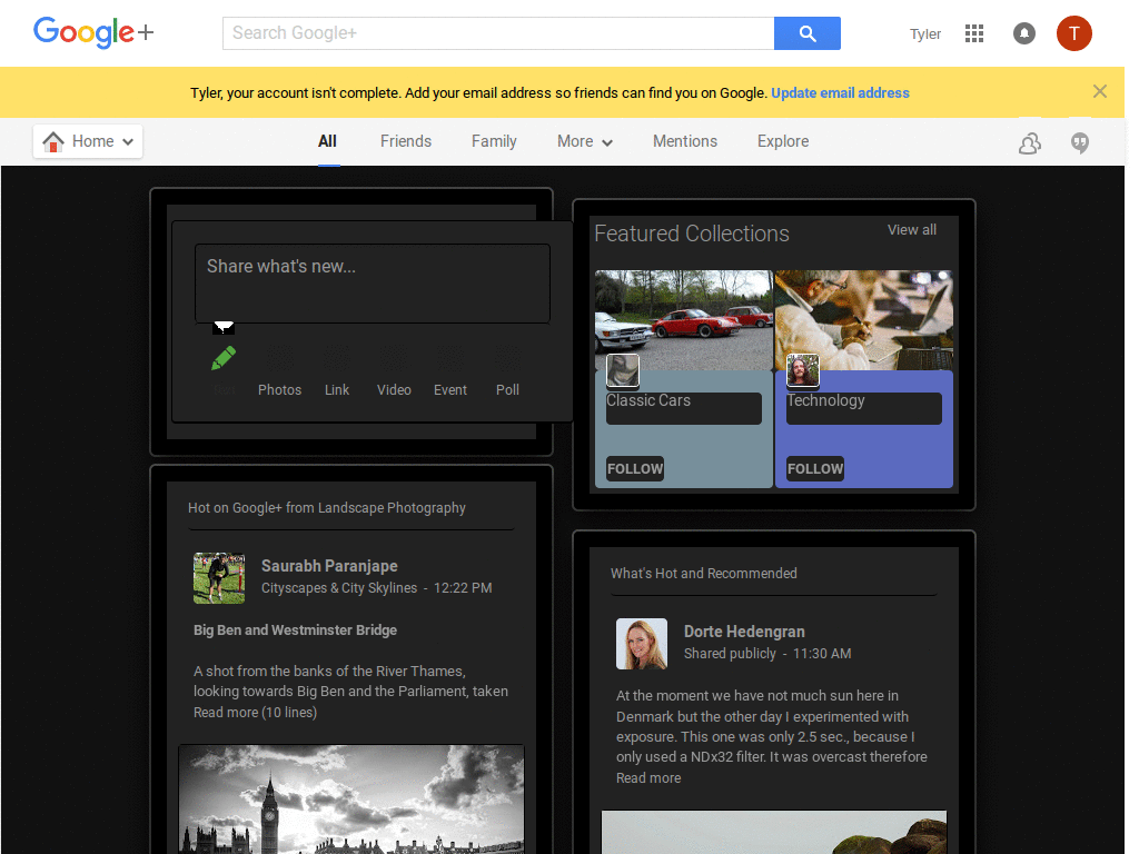 plus.Google+ Dark JaxX