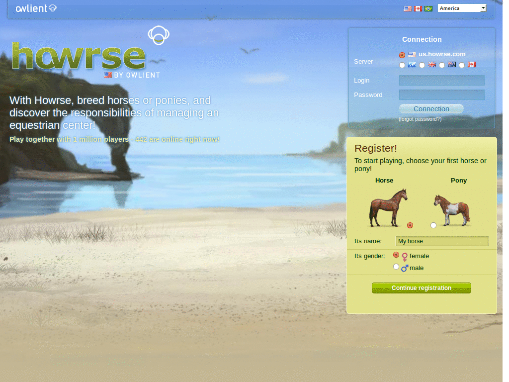 Sable Island pony Theme