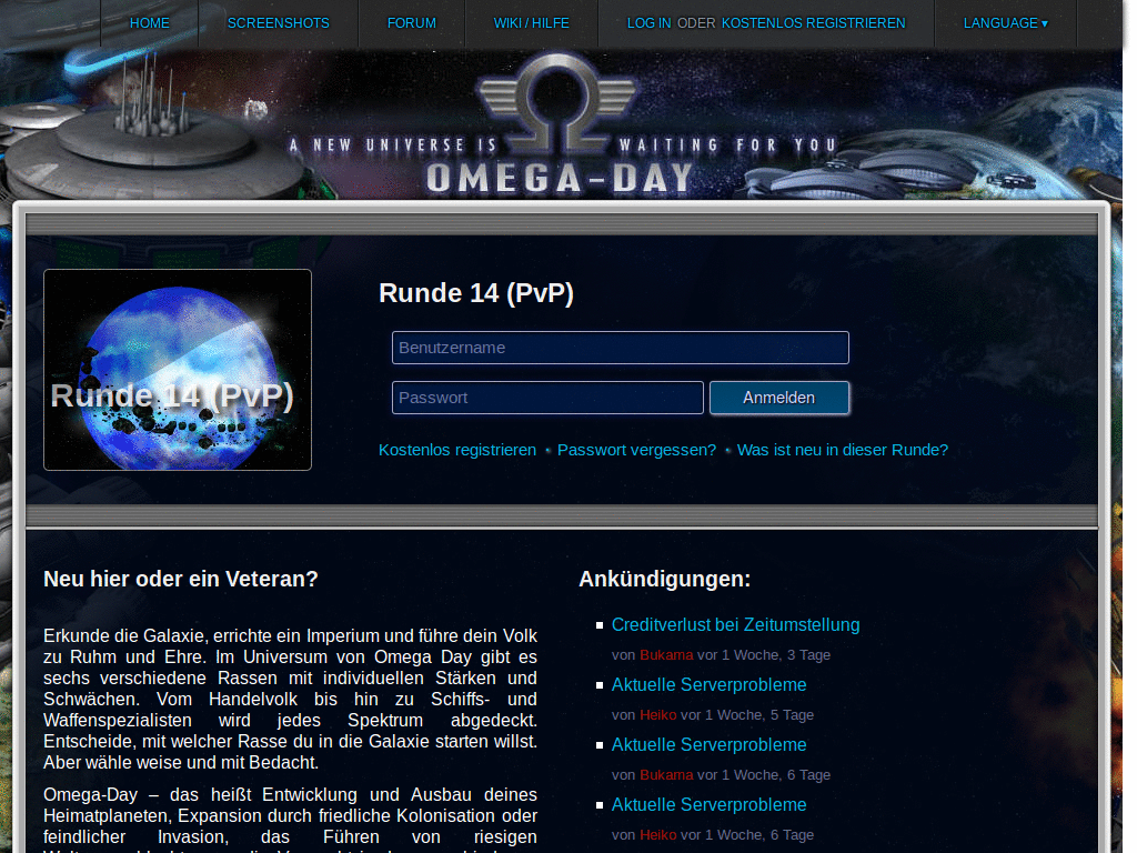 Omega-Day Planetenbasar Direktverkauf grün