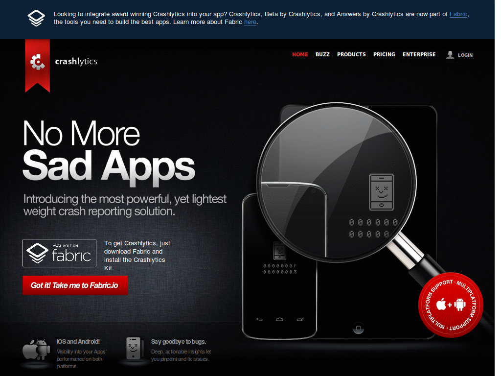 Crashlytics Light