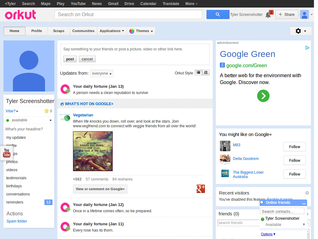 Live in Orkut