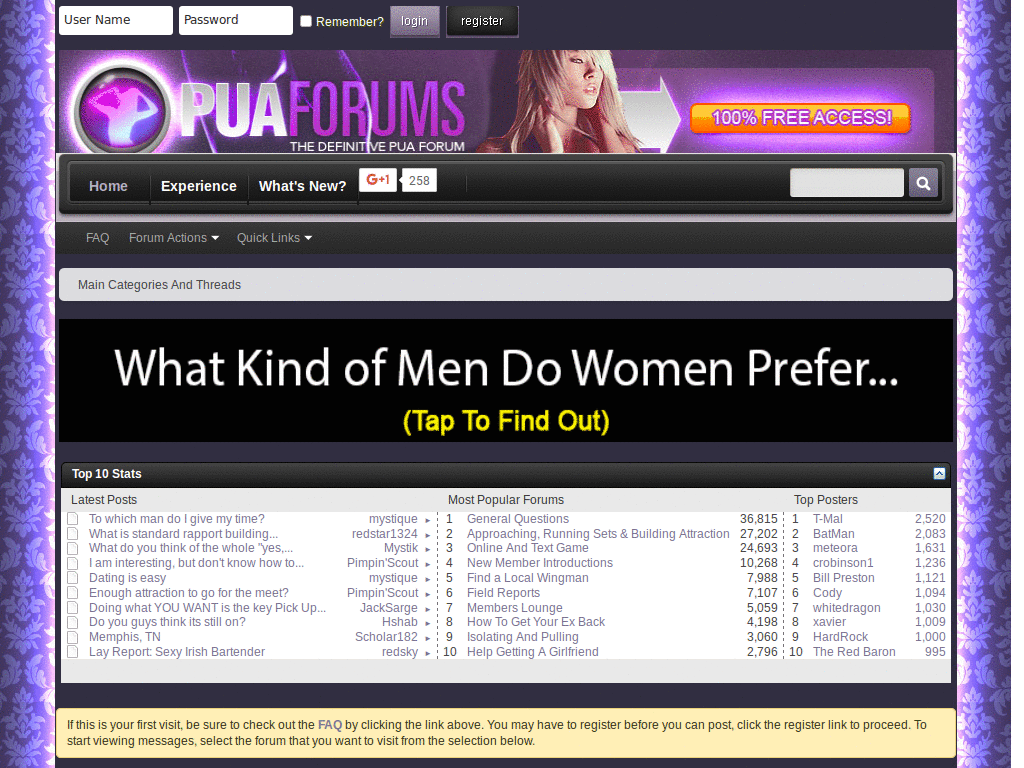 Simpler Puaforums