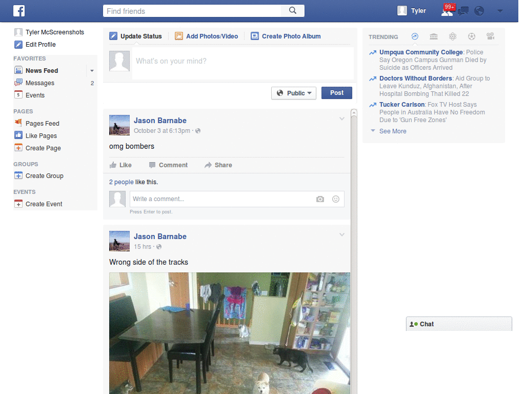 Simply Facebook.