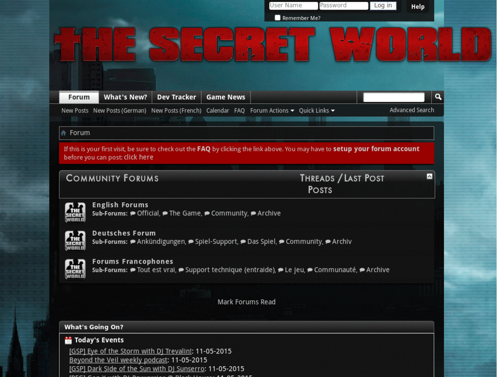 The Secret World _ Original Forums' Background _1