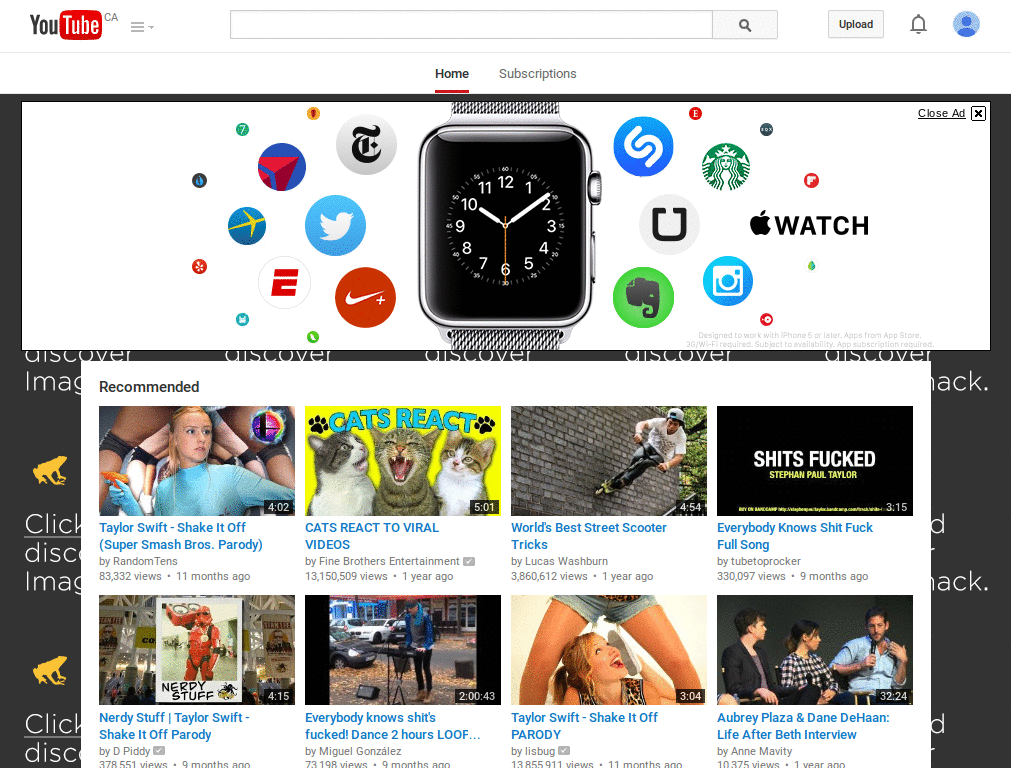 Youtube - Themed
