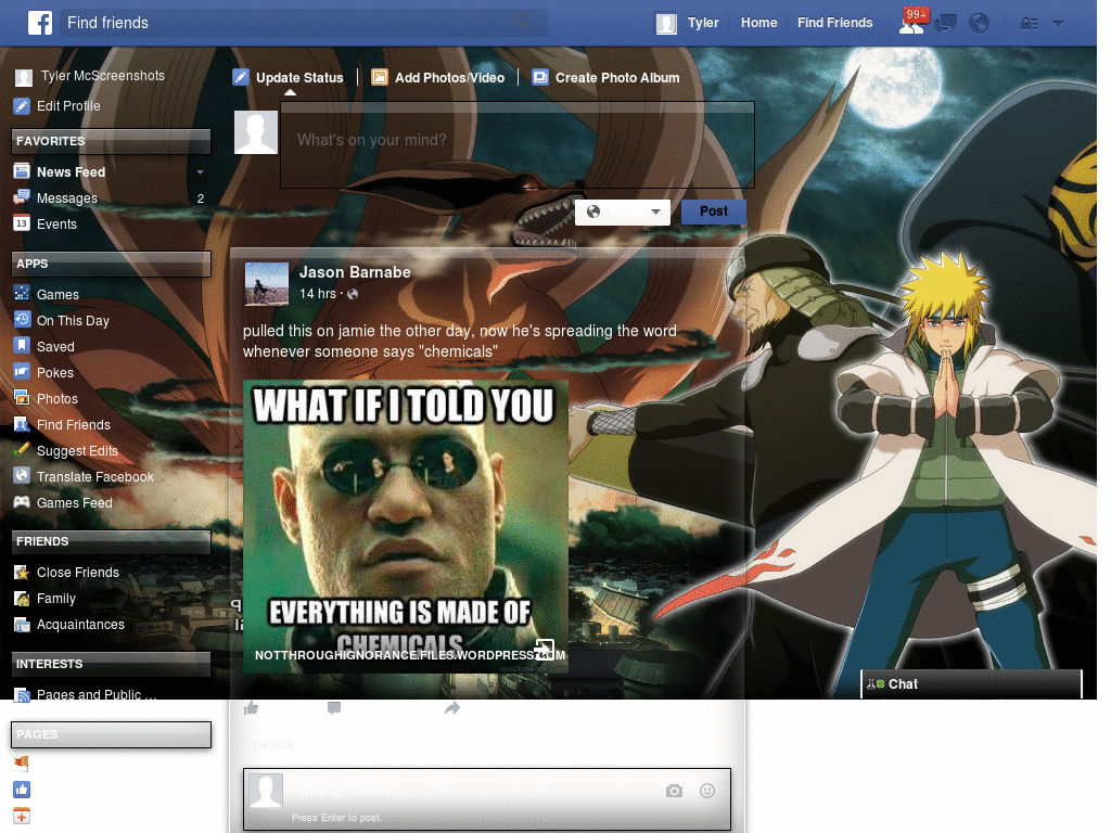 new facebook en anime(naruto 1) by:kmy10115