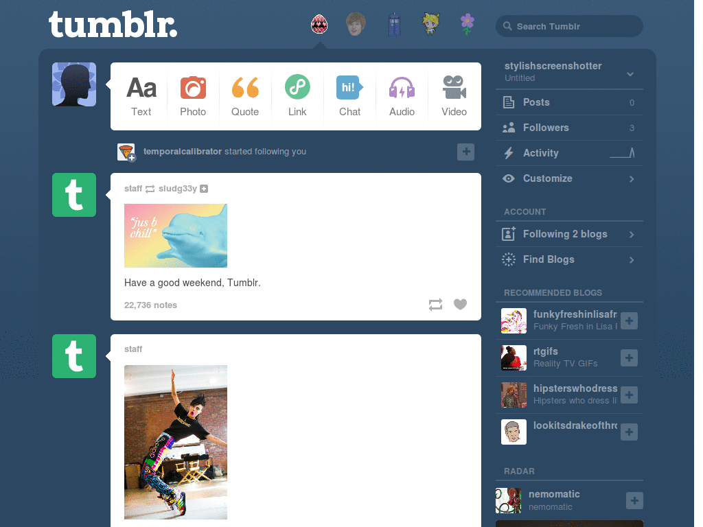 super random tumblr icons