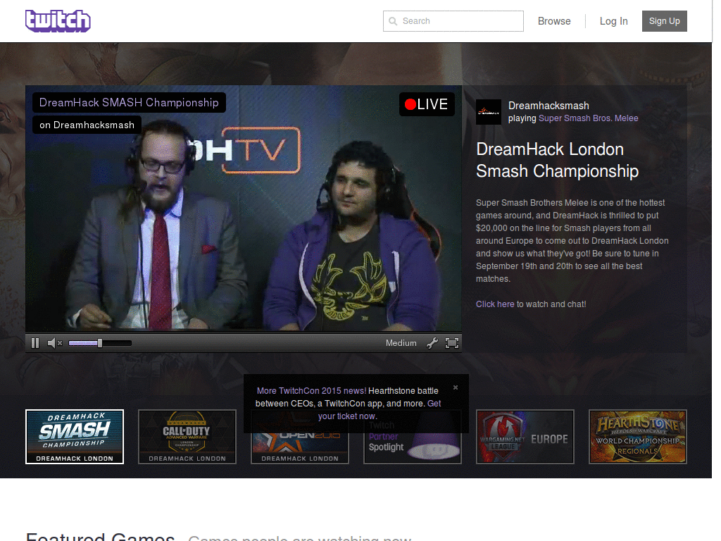 Twitch TV - Alternative Chat Text Display