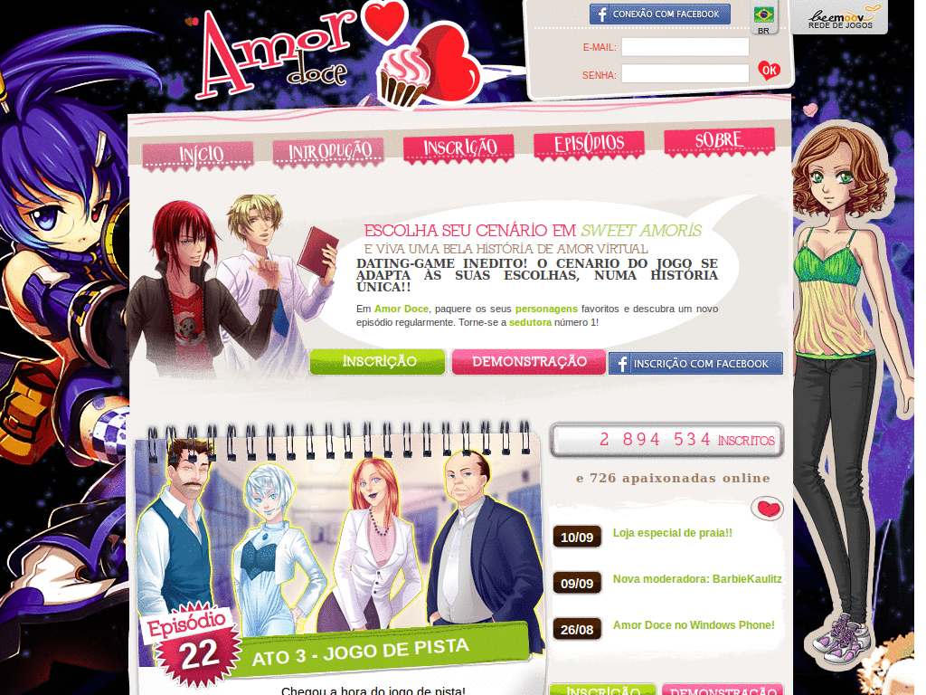 Theme amor doce - Mari Ming Onette
