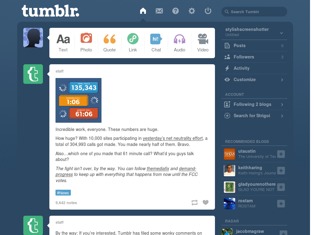 Search for Strigoi - find a blog