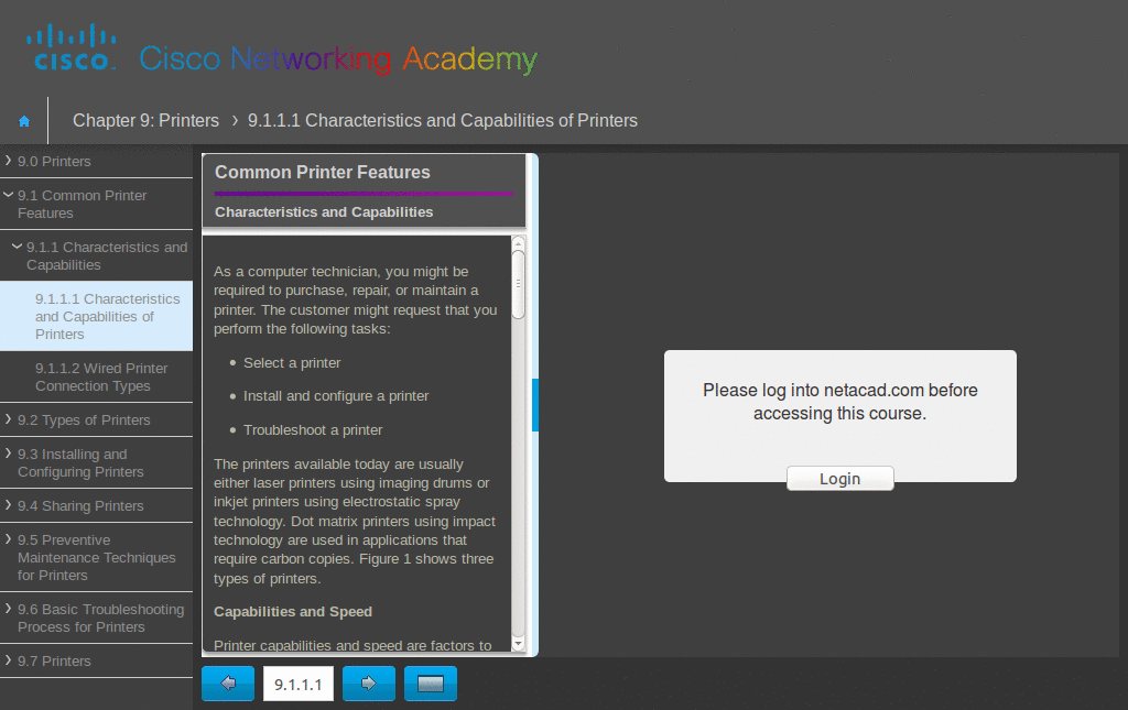 CISCO 11/12 Networking Academy Dark/Night Mode