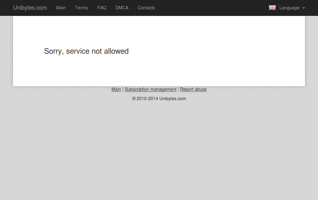 No wait unibytes.com