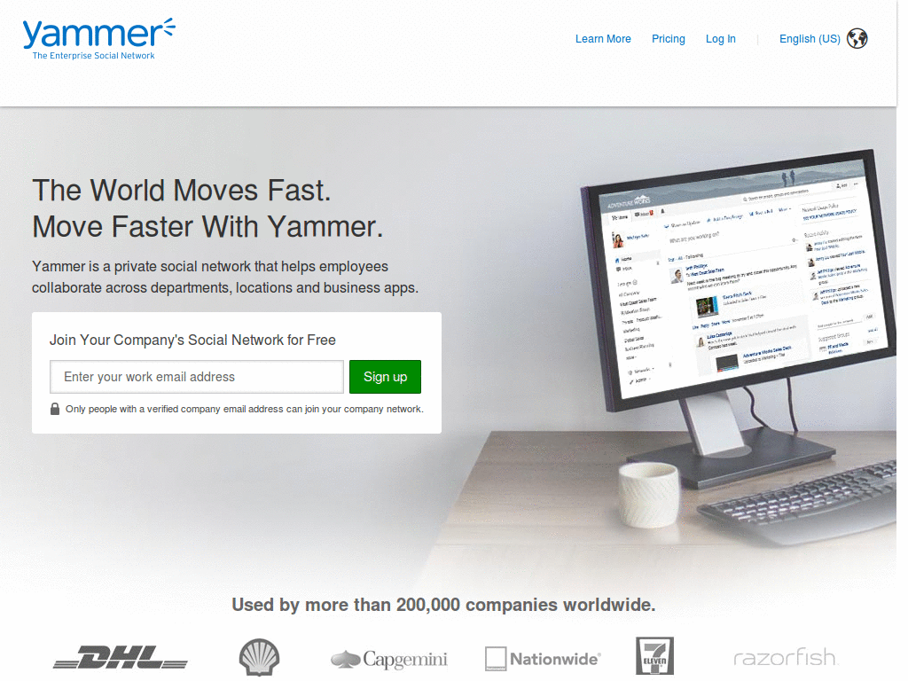 AngelListy-ish Yammer