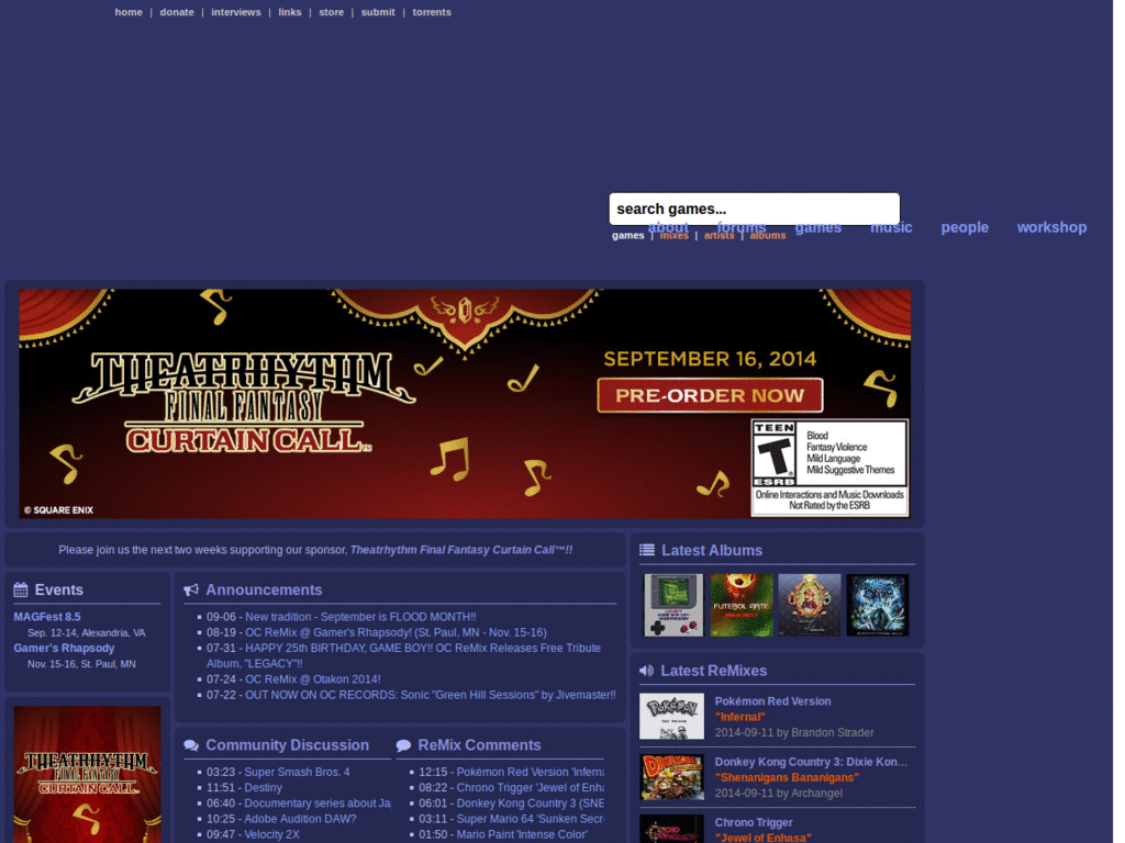 OverClocked ReMix 4 - OCR3 ReMix