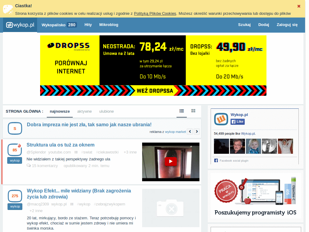 Miniatury po prawej na wykop.pl