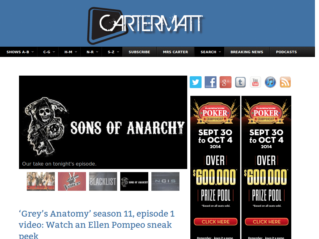 Cartermatt - White background