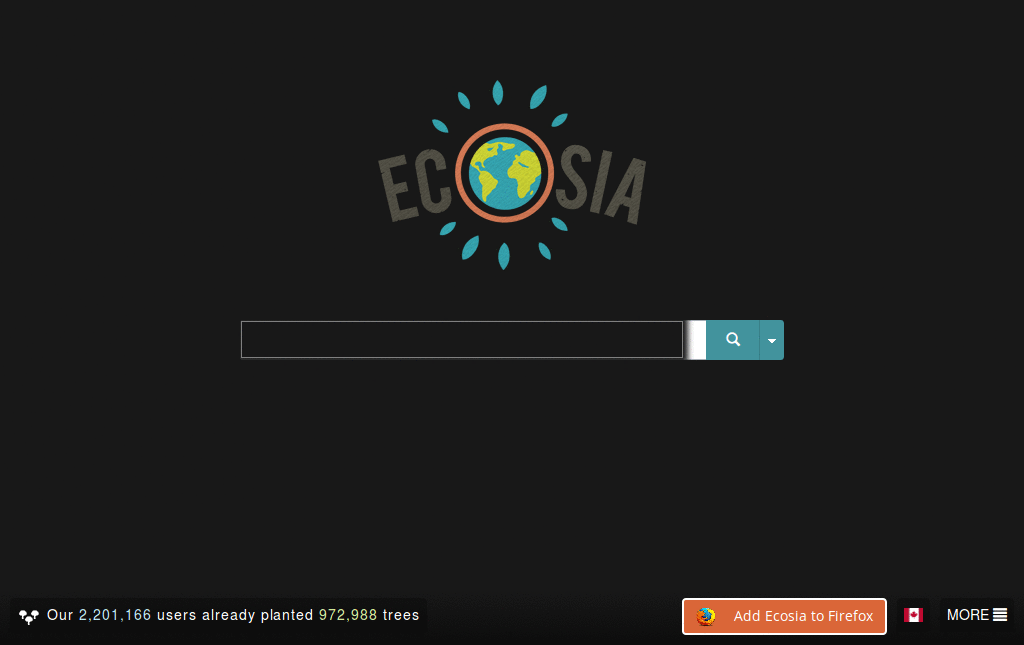 Dark Ecosia
