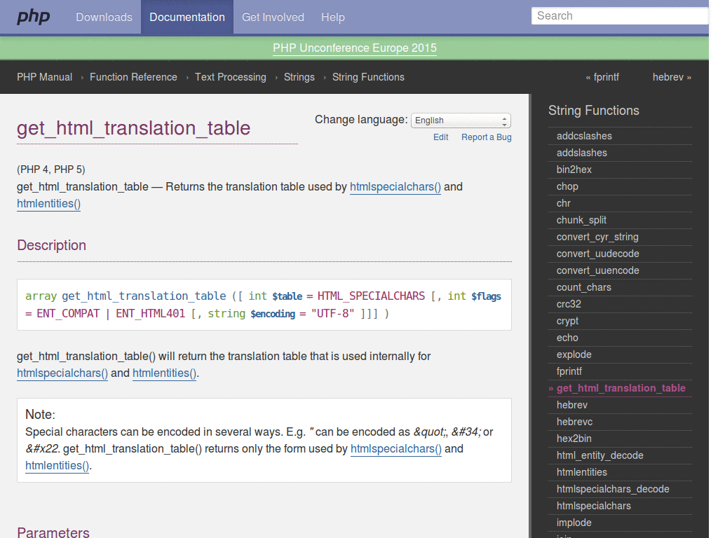 PHP without Fira Font