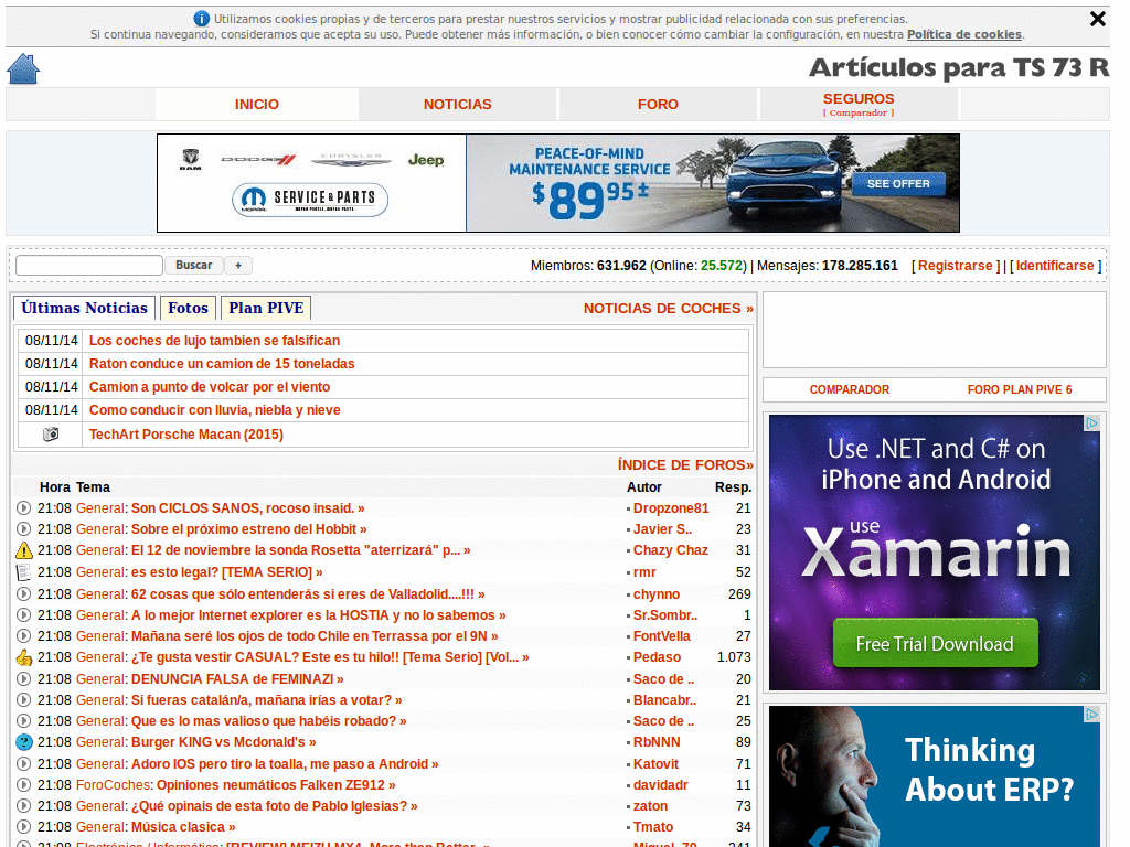 Forocoches Reemplazar Iconos Cabecera