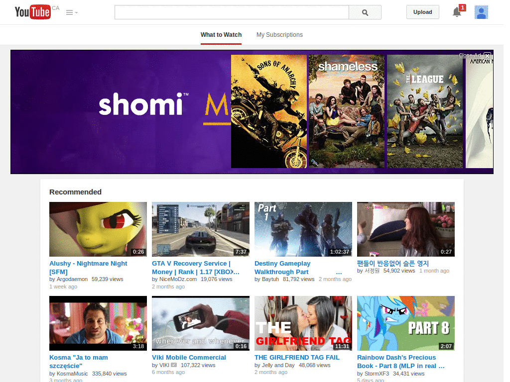 YouTube Big Player HTML5