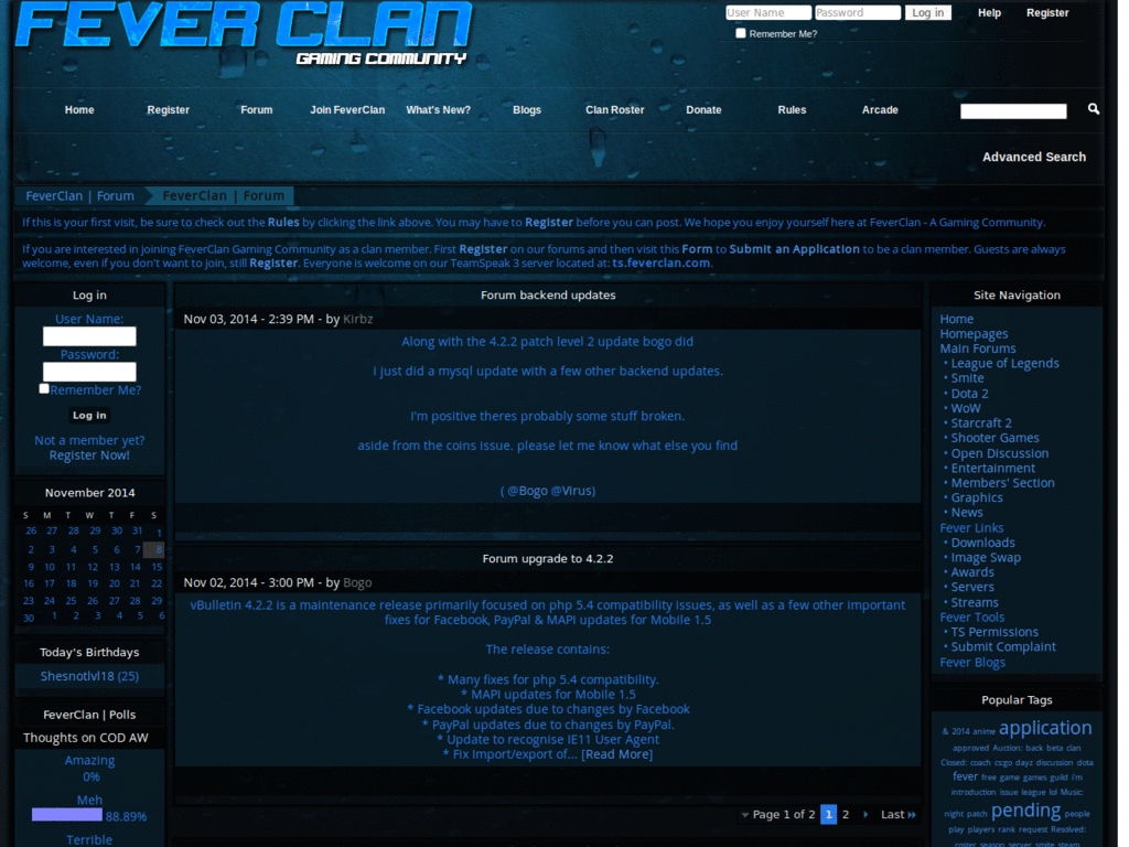 Feverclan - Open Sans Font