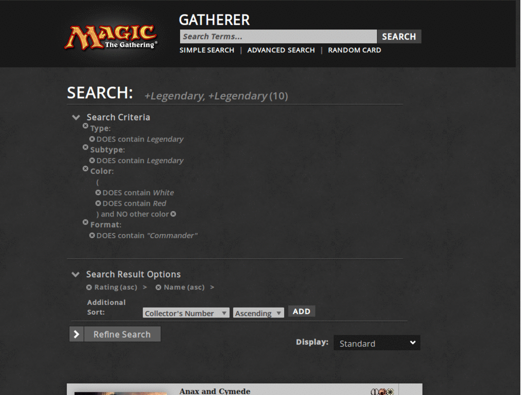 Gatherer Improvements