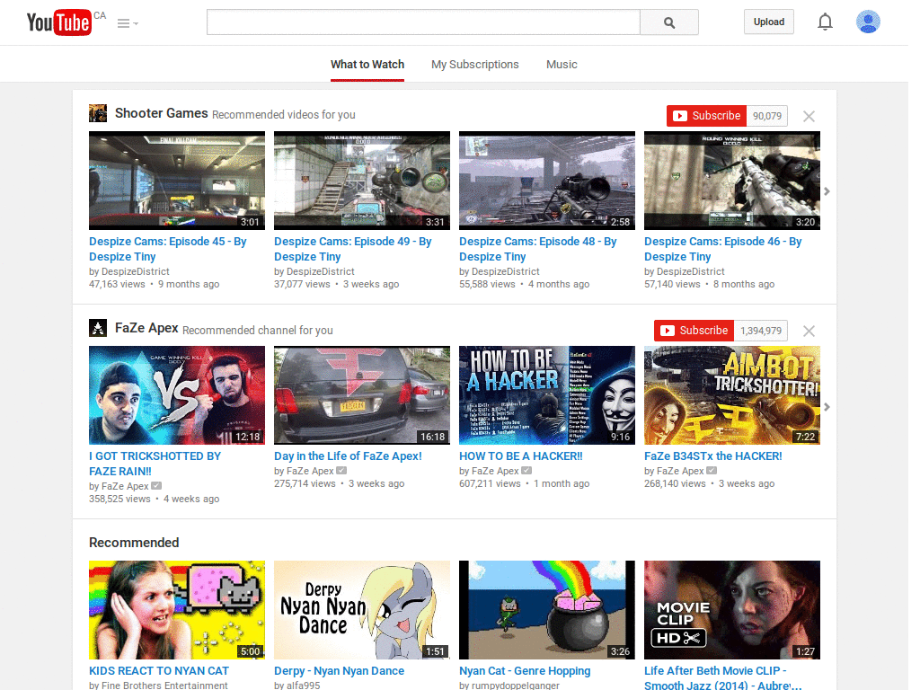 Youtube - large video for 1280X1024