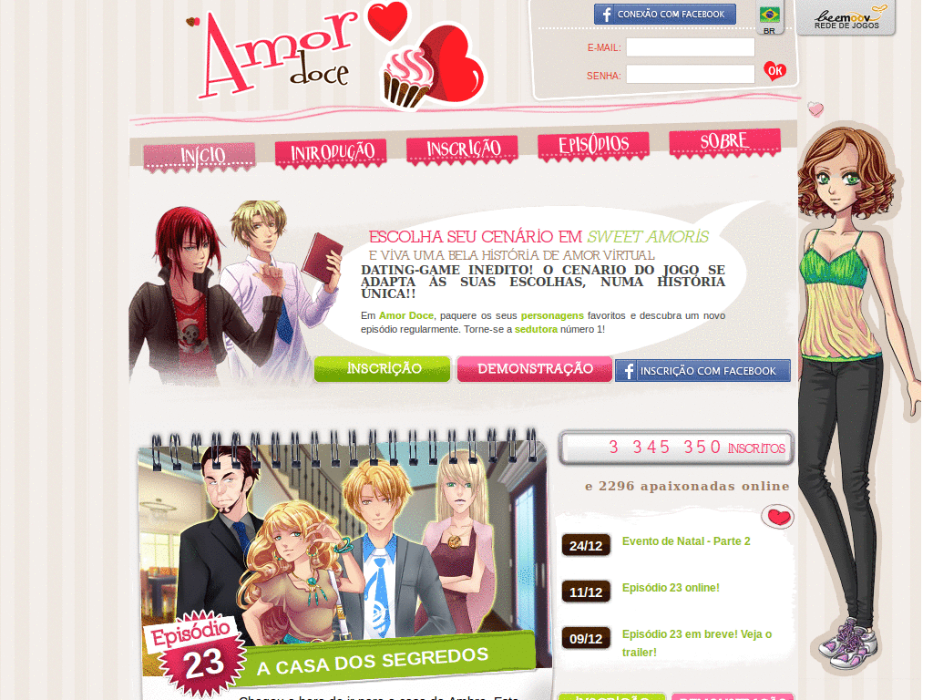 Theme por @MariaAlcovias Amor Doce
