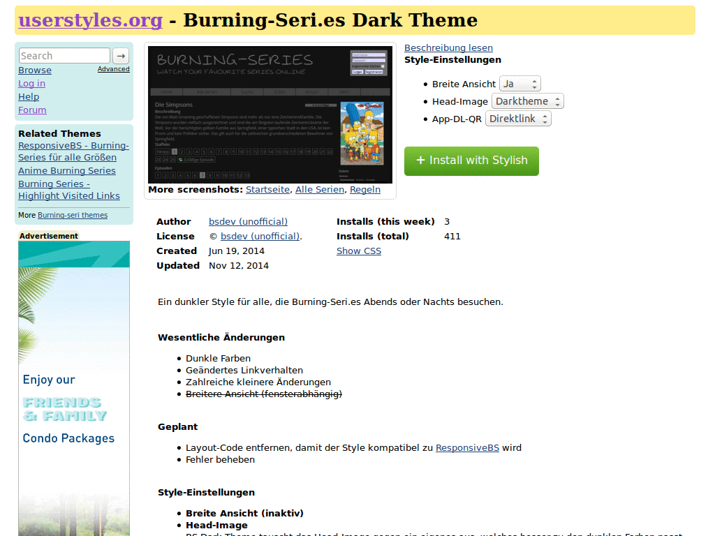 Description+ auf userstyles.org