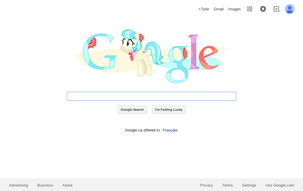 Coco Pommel Google Logo