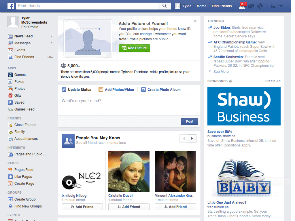 Blue Matrix Facebook Chat by : KnightGhost