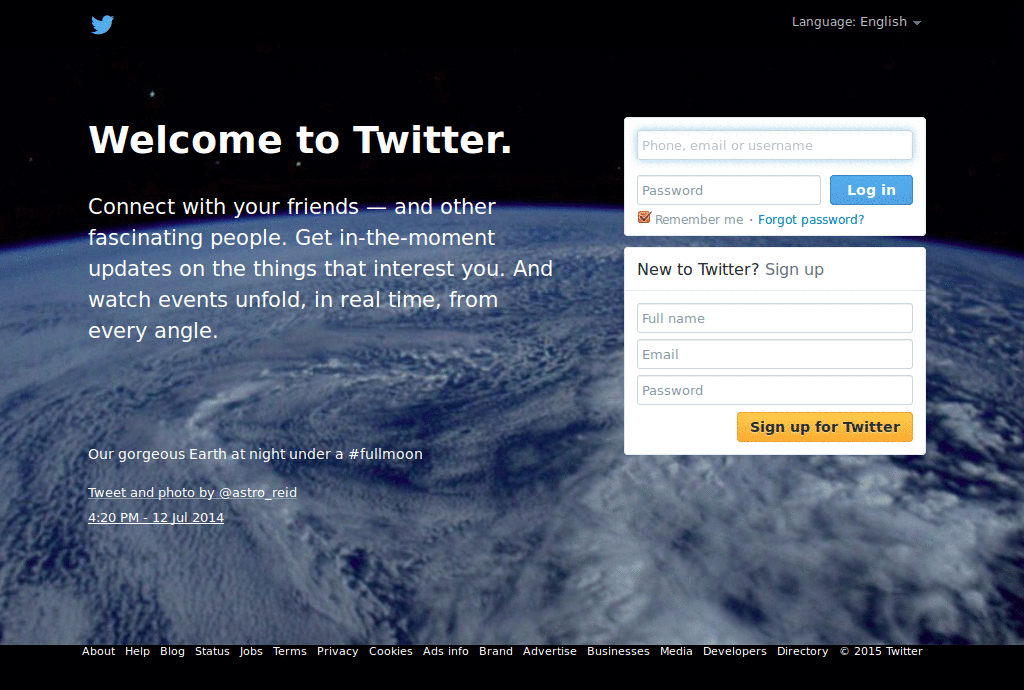 Twitter Infinity