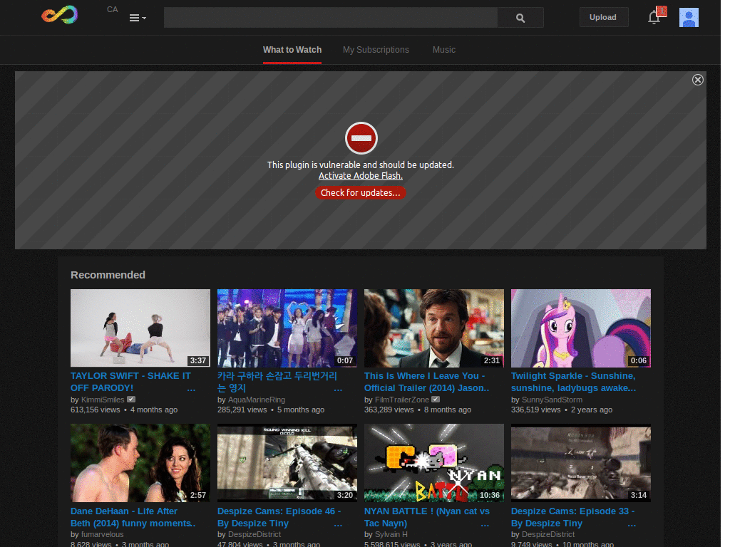 Youtube Infinity