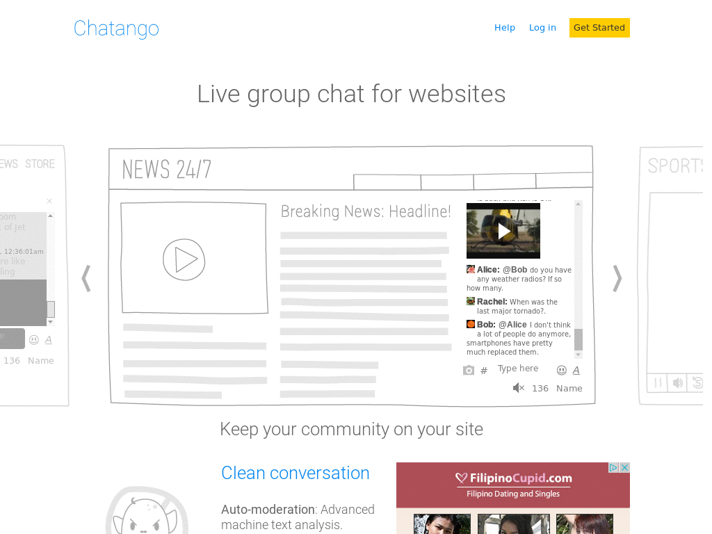 Chatango - HTML5 optimizations and preferences