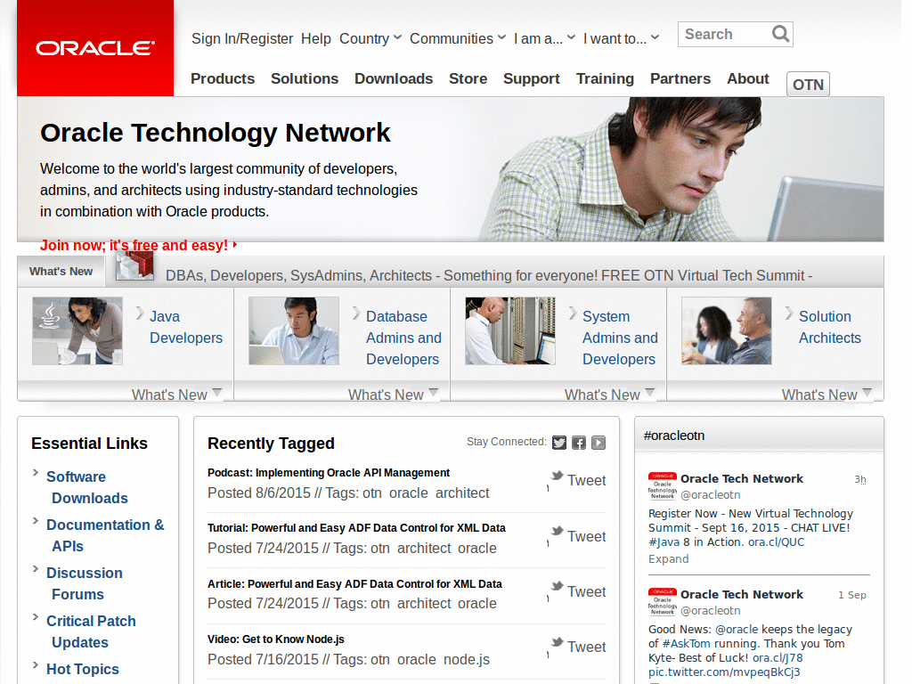 Oracle Tech Network