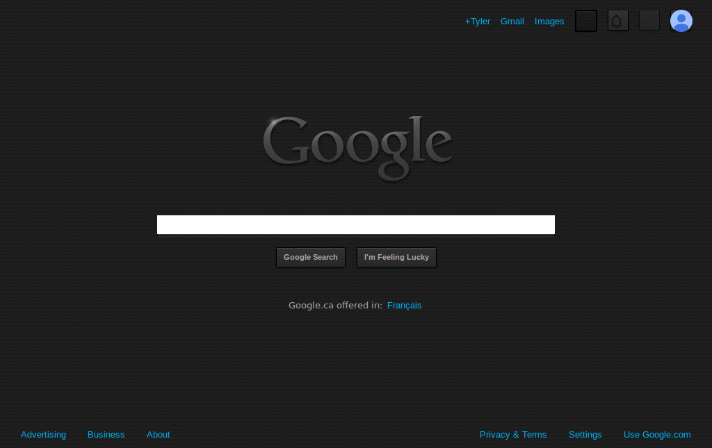 GT DeepDark for Google, reposted