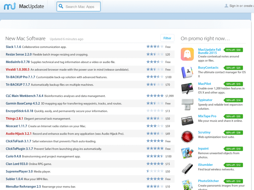 MacUpdate