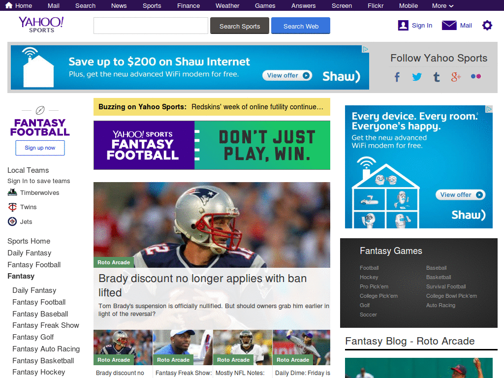 Yahoo Fantasy Football Cleanup