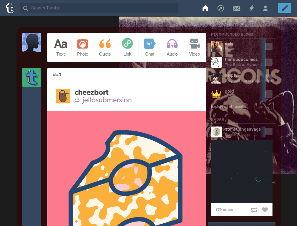 Imagine Dragons dashboard