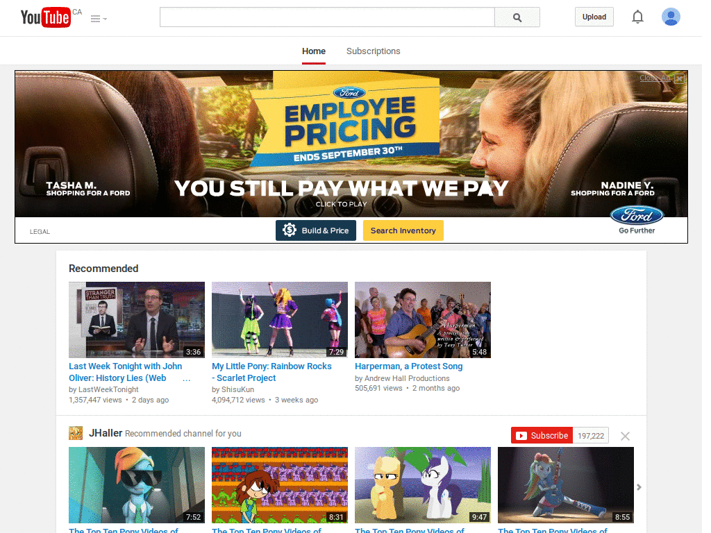 YouTube STATIC TOPBAR - WORKING 2014