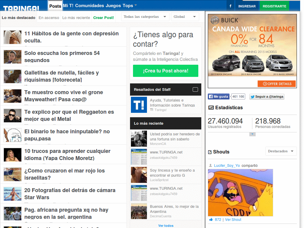 Taringa V6 Responsive Modern Black