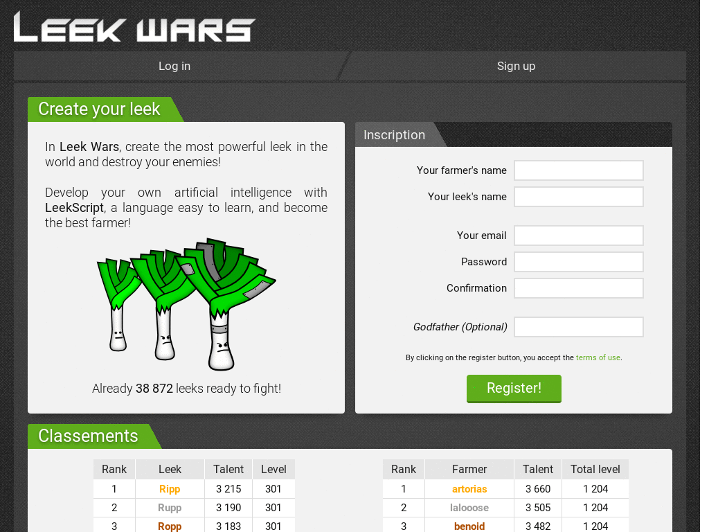 Leekwars SFW
