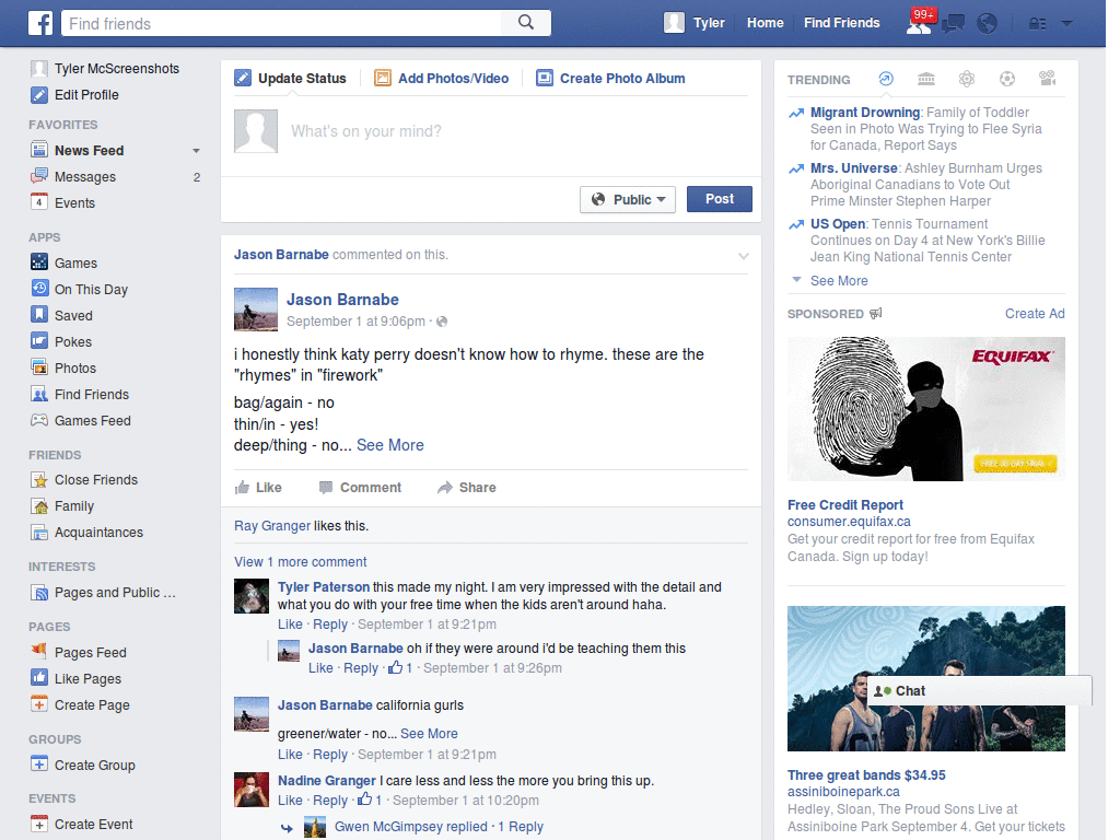 Theme Facebook 2