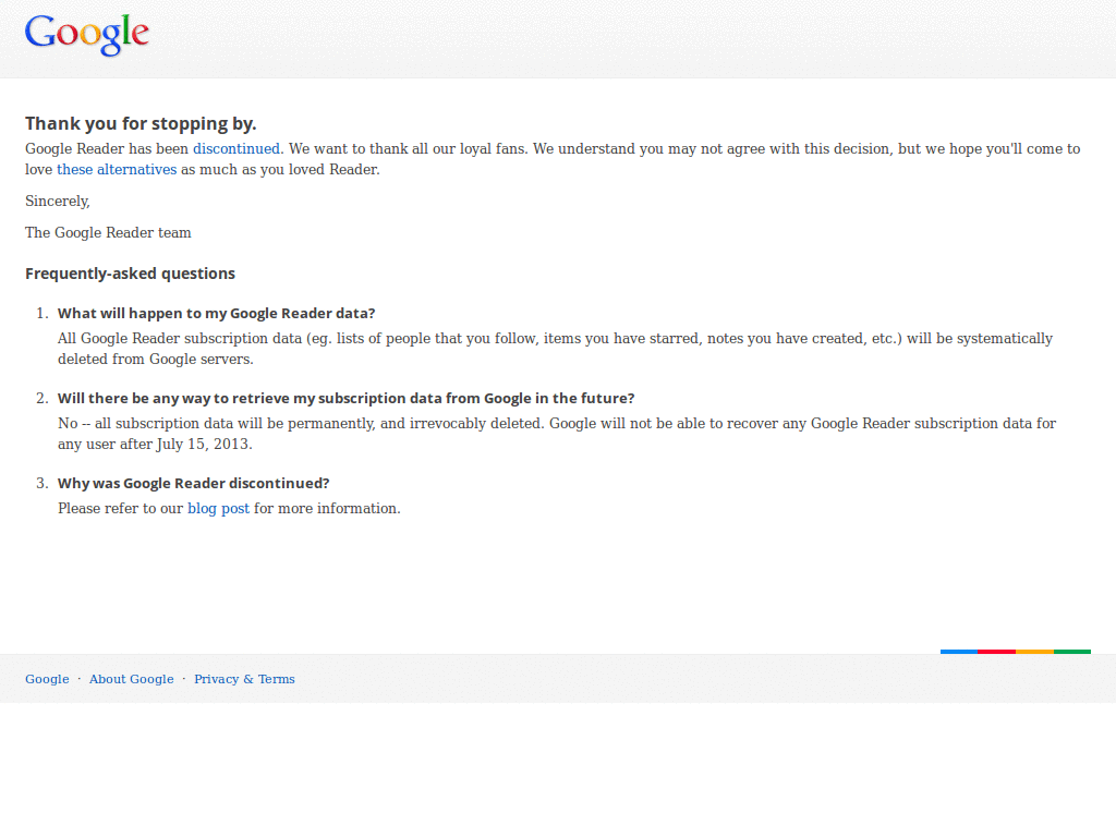 Google Reader (4 "Better GReader" ext & OSX skin)