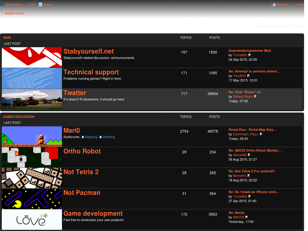 Stabyourself.net Forums - Automatik's Theme